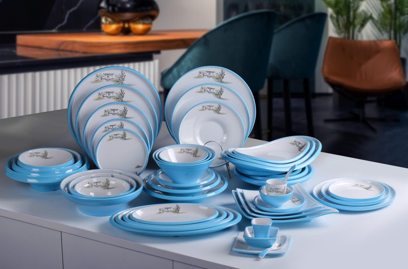 中餐系列-雙色貼花